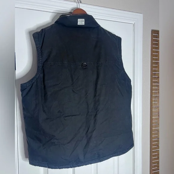 Eddie Bauer Men's Black Goose Down Vest - Large - Picture 4 of 4